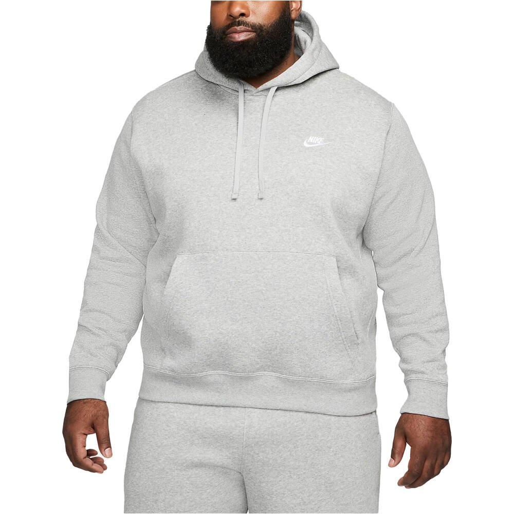 Nike sudadera hombre M NSW CLUB HOODIE PO BB vista frontal