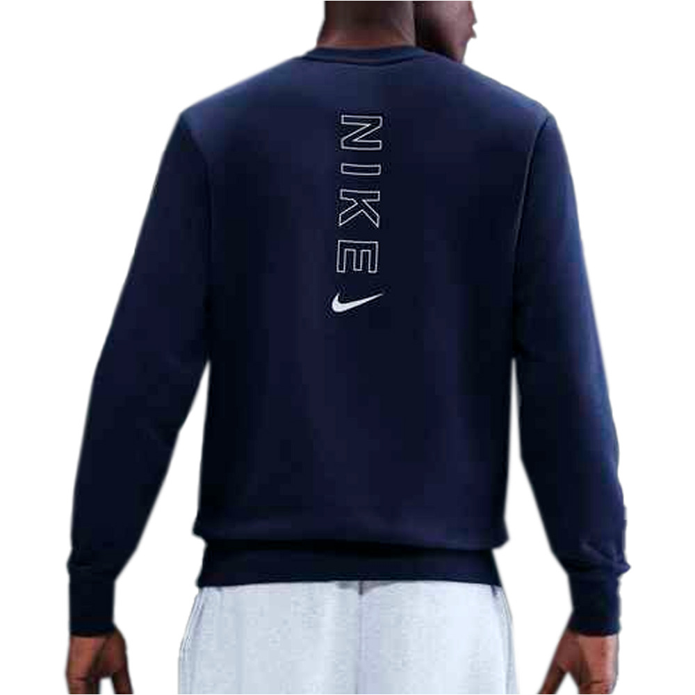 Nike sudadera hombre M NSW CS CREW FLC BB vista trasera