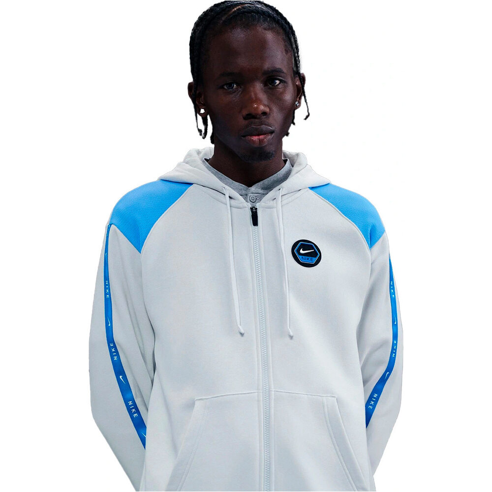 Nike sudadera hombre M NSW CS HOODY FLC BB vista detalle
