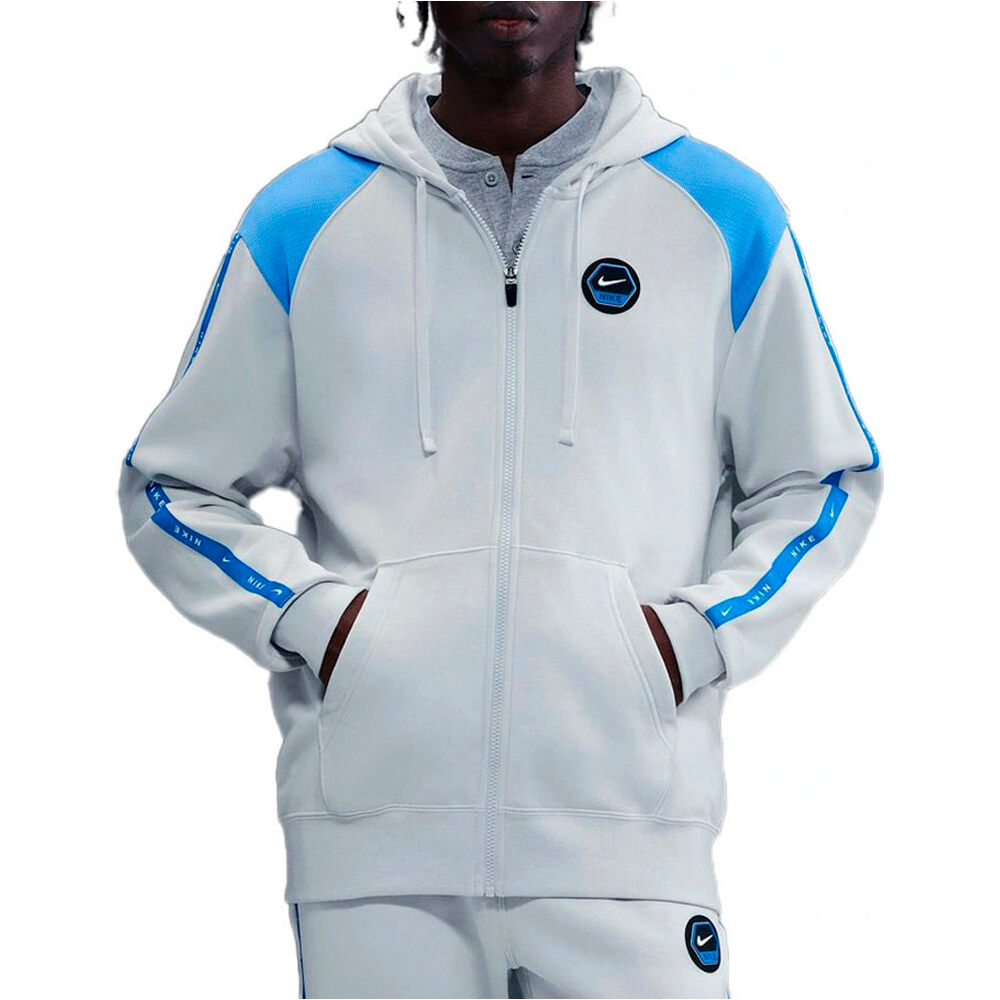 Nike sudadera hombre M NSW CS HOODY FLC BB vista frontal