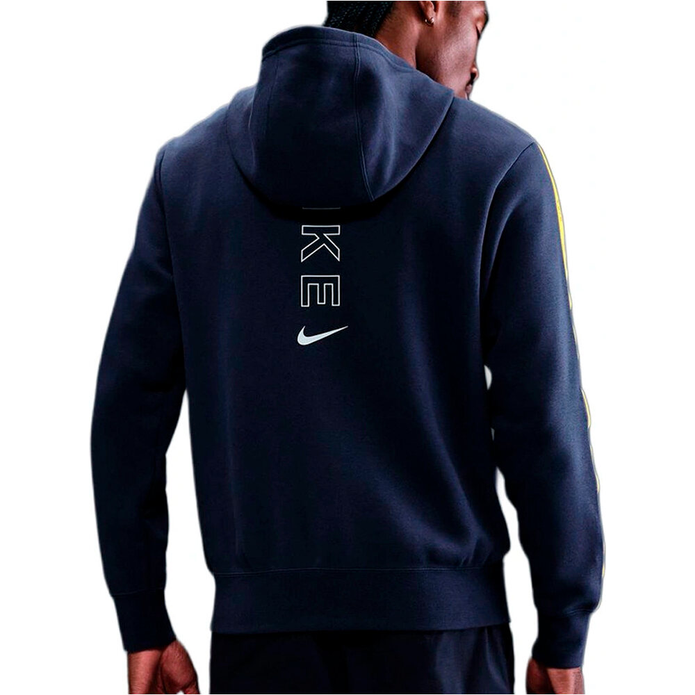 Nike sudadera hombre M NSW CS HOODY FLC BB vista trasera