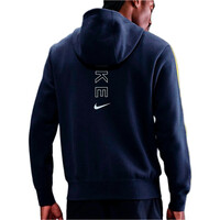 Nike sudadera hombre M NSW CS HOODY FLC BB vista trasera