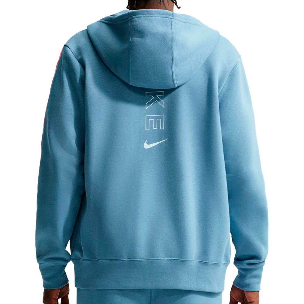 Nike sudadera hombre M NSW CS HOODY FLC BB vista trasera