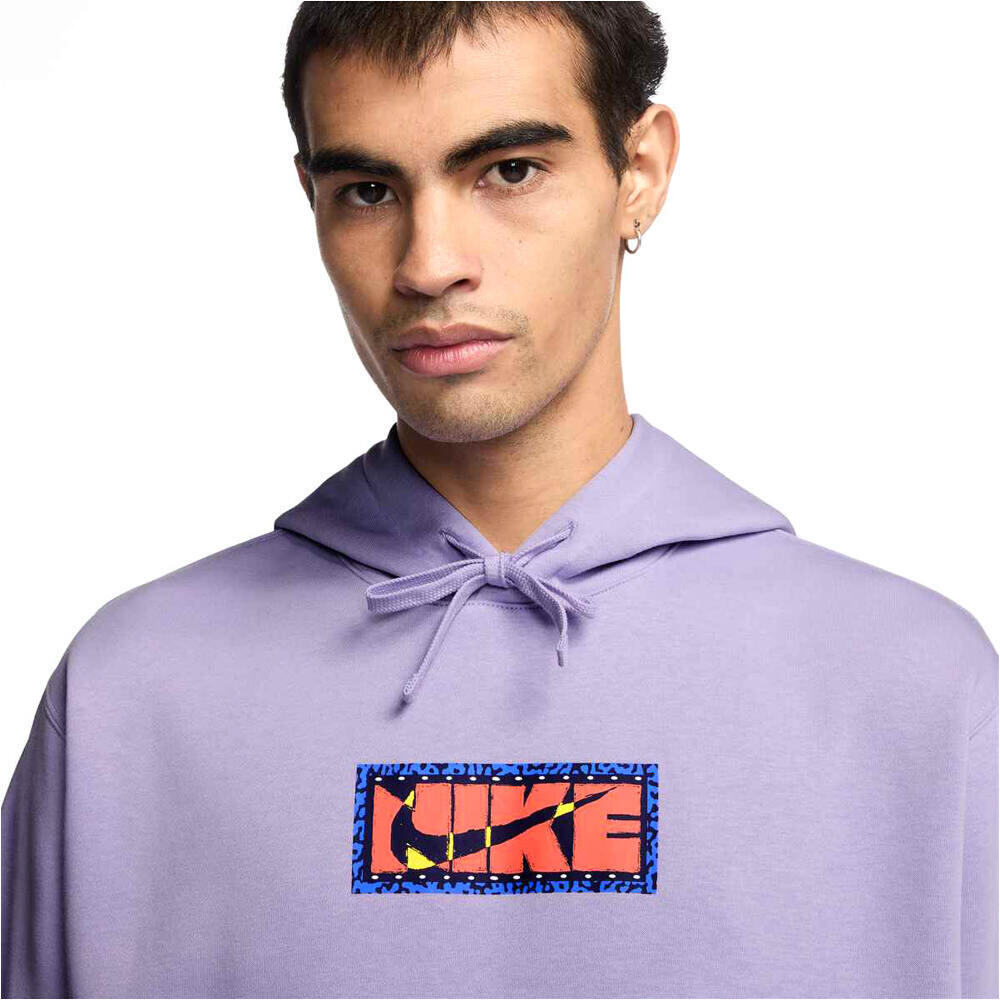 Nike sudadera hombre U NSW HDY CLUB PO BB BRNDRIF vista detalle