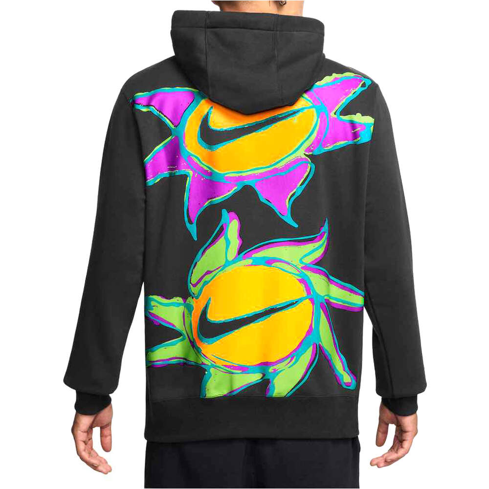 Nike sudadera hombre U NSW HDY CLUB PO BB BRNDRIF vista trasera