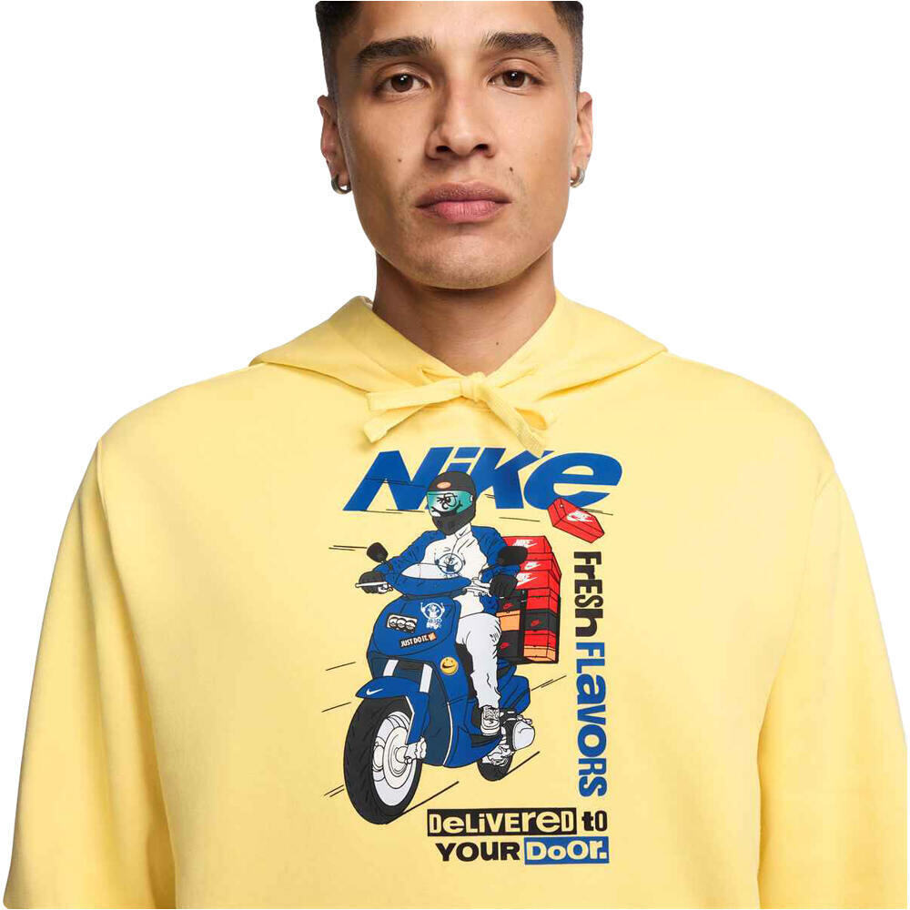 Nike sudadera hombre U NSW HDY CLUB PO BB FESTIVAL vista detalle
