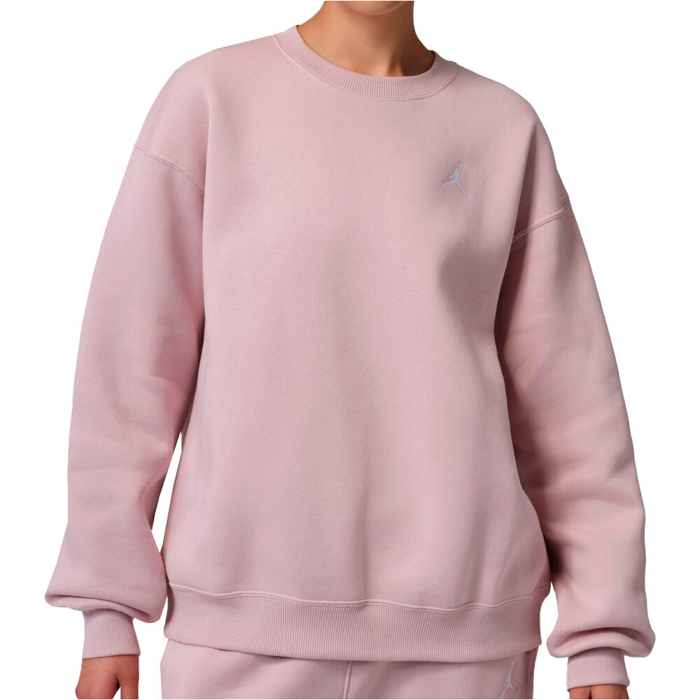 Nike sudadera mujer W J BRK FLC CREW  24 vista frontal
