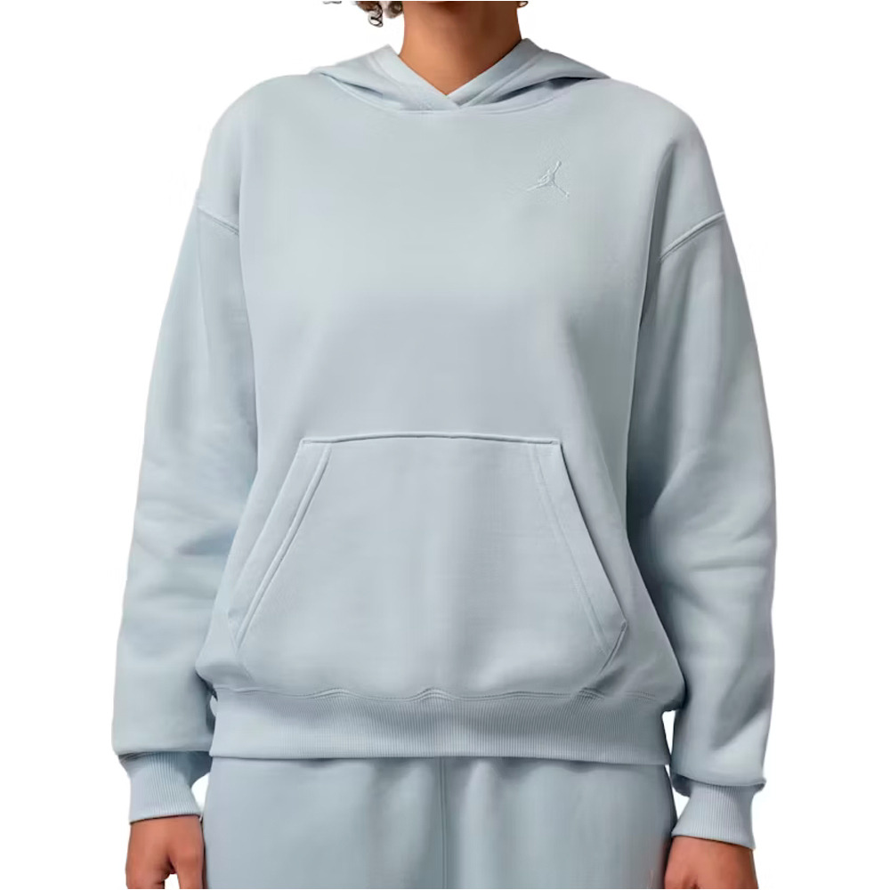 Nike sudadera mujer W J BRK FLC PO  24 vista frontal
