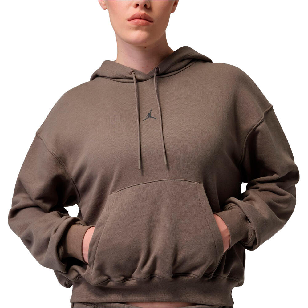 Nike sudadera mujer W J SPT DF CSVR FLC HOODIE vista frontal