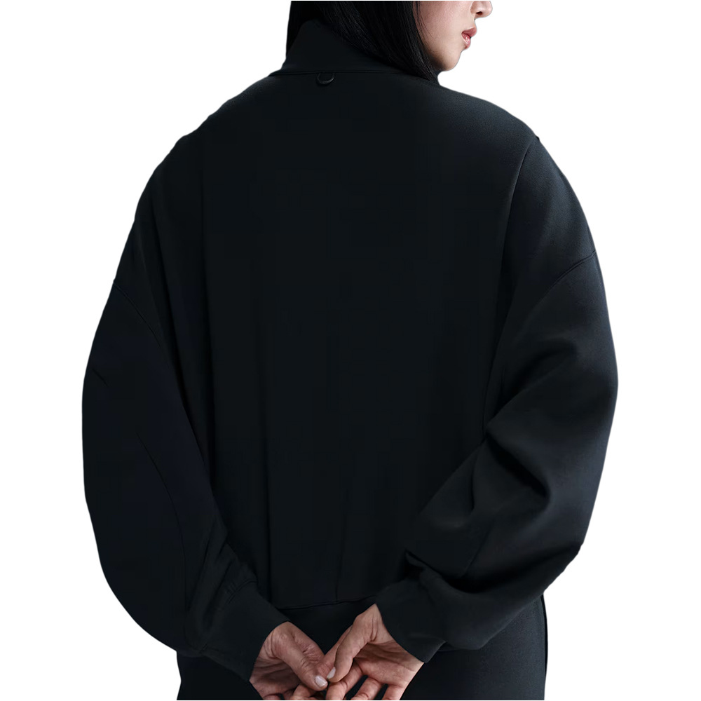 Nike sudadera mujer W NK 24.7 DF HZ TOP SOFT KNIT vista trasera