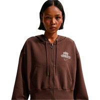 Nike sudadera mujer W NK PHNX FLC FZ HD GLS vista detalle
