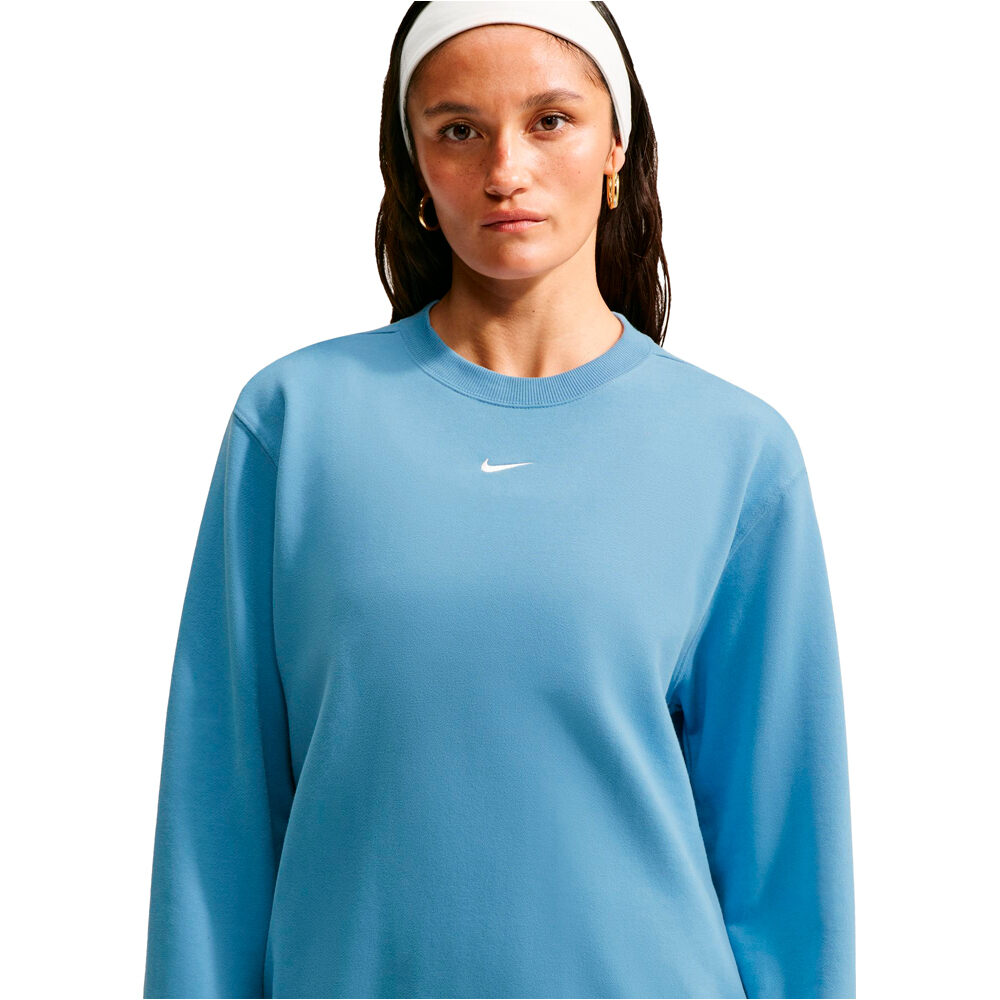 Nike sudadera mujer W NK STDO FLC LW STD CREW vista detalle