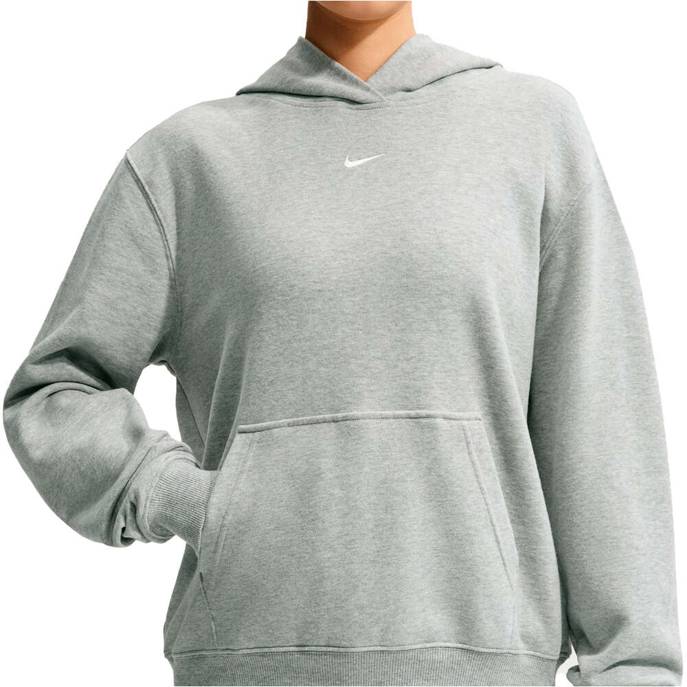Nike sudadera mujer W NK STDO FLC LW STD PO HDY vista detalle