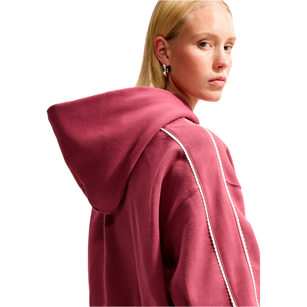 Nike sudadera mujer W NK STDO FLC MW CRP SCLOP HDY 03