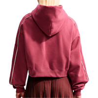 Nike sudadera mujer W NK STDO FLC MW CRP SCLOP HDY vista trasera