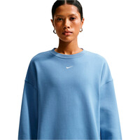 Nike sudadera mujer W NK STDO FLC MW OS CREW vista detalle