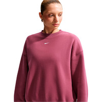 Nike sudadera mujer W NK STDO FLC MW OS CREW vista detalle