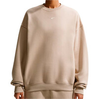 Nike sudadera mujer W NK STDO FLC MW OS CREW vista frontal