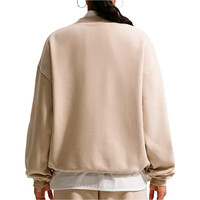 Nike sudadera mujer W NK STDO FLC MW OS CREW vista trasera