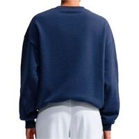 Nike sudadera mujer W NK STDO FLC MW OS CREW vista trasera