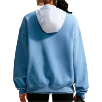 Nike sudadera mujer W NK STDO FLC MW OS CREW vista trasera