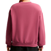 Nike sudadera mujer W NK STDO FLC MW OS CREW vista trasera