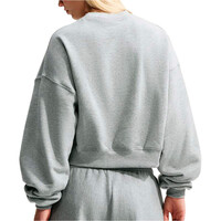 Nike sudadera mujer W NK STDO FLC MW OS CROP CREW vista trasera
