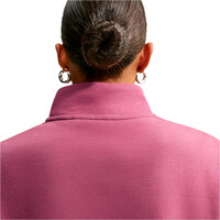 Nike sudadera mujer W NK STDO FLC MW OS CROP QZ 03