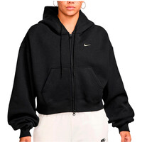 Nike sudadera mujer W NK STDO FLC MW OS CRP FZ HDY vista frontal