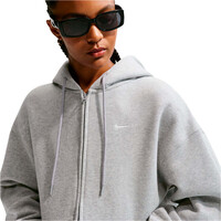 Nike sudadera mujer W NK STDO FLC MW OS FZ HDY 04