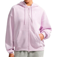 Nike sudadera mujer W NK STDO FLC MW OS FZ HDY vista frontal
