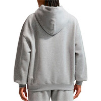 Nike sudadera mujer W NK STDO FLC MW OS FZ HDY vista trasera