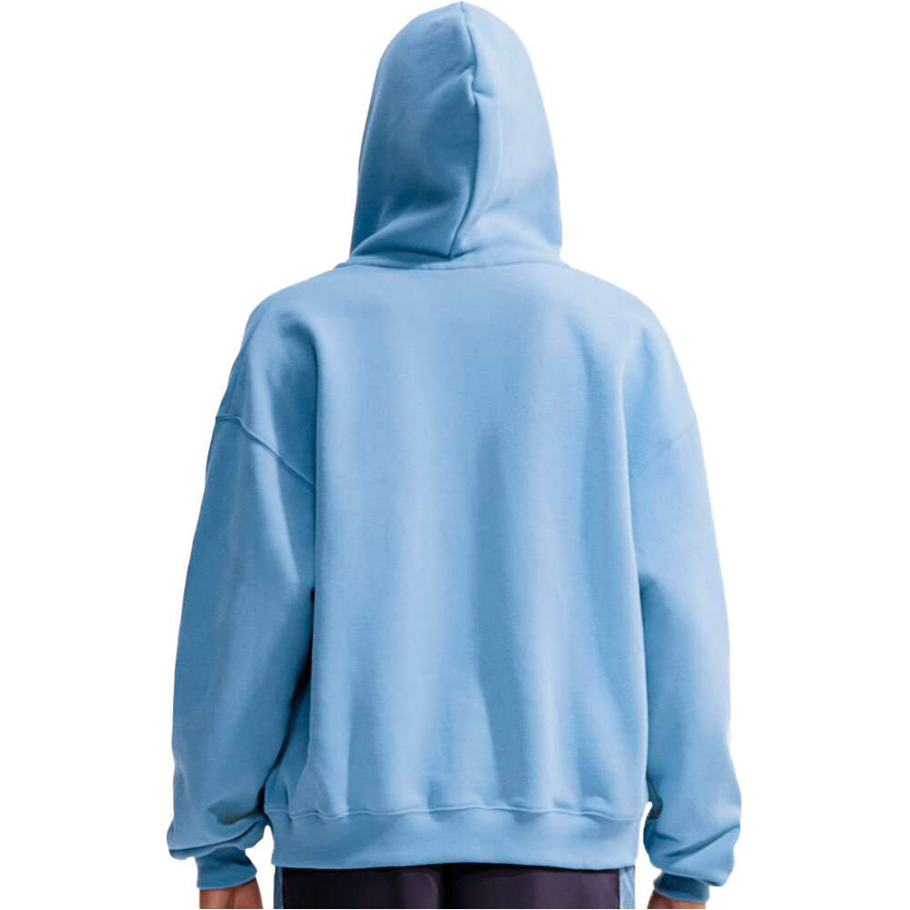 Nike sudadera mujer W NK STDO FLC MW OS FZ HDY vista trasera