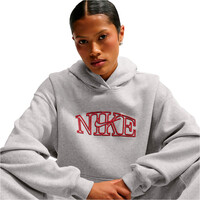 Nike sudadera mujer W NK STDO FLC MW OS LGO PO HDY 05