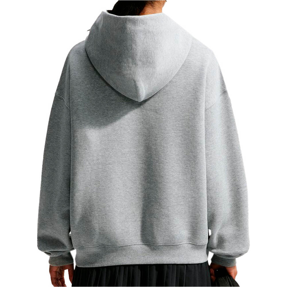 Nike sudadera mujer W NK STDO FLC MW OS PO HDY vista trasera