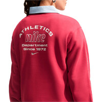 Nike sudadera mujer W NK STDO FLC MW STD AD CREW vista detalle