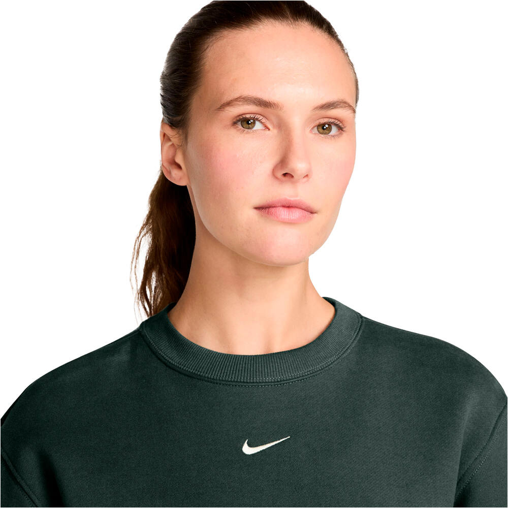 Nike sudadera mujer W NK STDO FLC MW STD CREW vista detalle