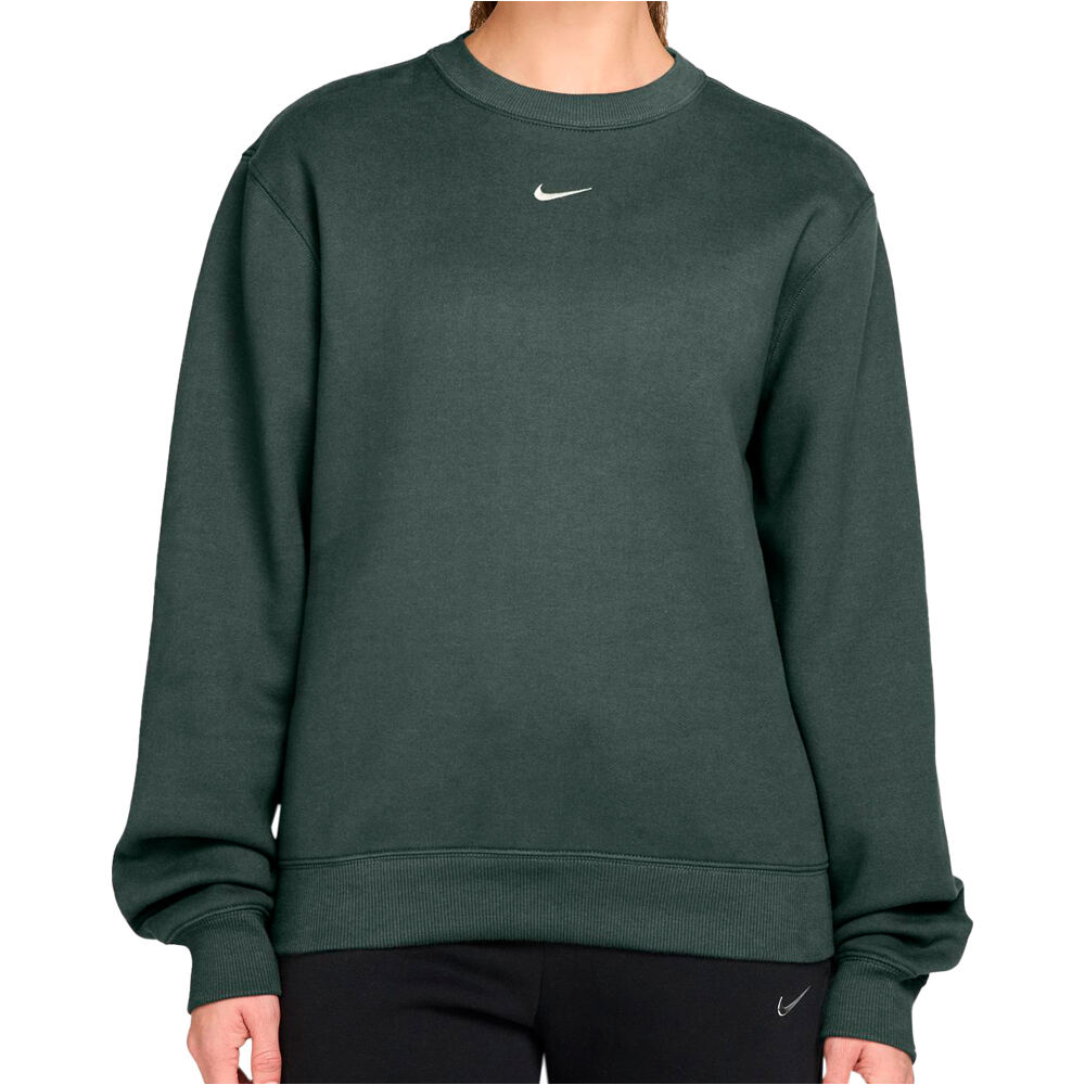 Nike sudadera mujer W NK STDO FLC MW STD CREW vista frontal