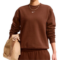 Nike sudadera mujer W NK STDO FLC MW STD CREW vista frontal