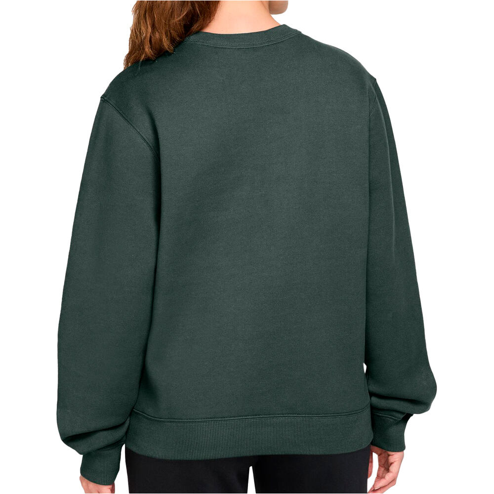 Nike sudadera mujer W NK STDO FLC MW STD CREW vista trasera