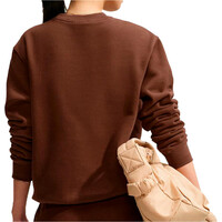 Nike sudadera mujer W NK STDO FLC MW STD CREW vista trasera