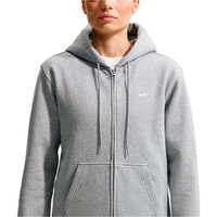 Nike sudadera mujer W NK STDO FLC MW STD FZ HDY vista detalle