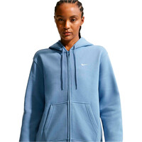 Nike sudadera mujer W NK STDO FLC MW STD FZ HDY vista detalle