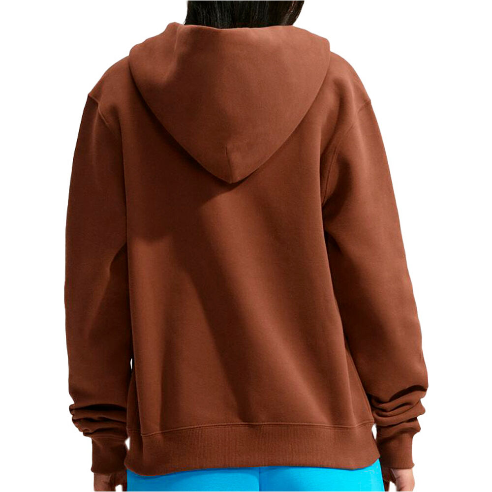 Nike sudadera mujer W NK STDO FLC MW STD FZ HDY vista trasera
