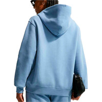 Nike sudadera mujer W NK STDO FLC MW STD FZ HDY vista trasera
