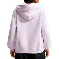Nike sudadera mujer W NK STDO FLC MW STD FZ HDY vista trasera