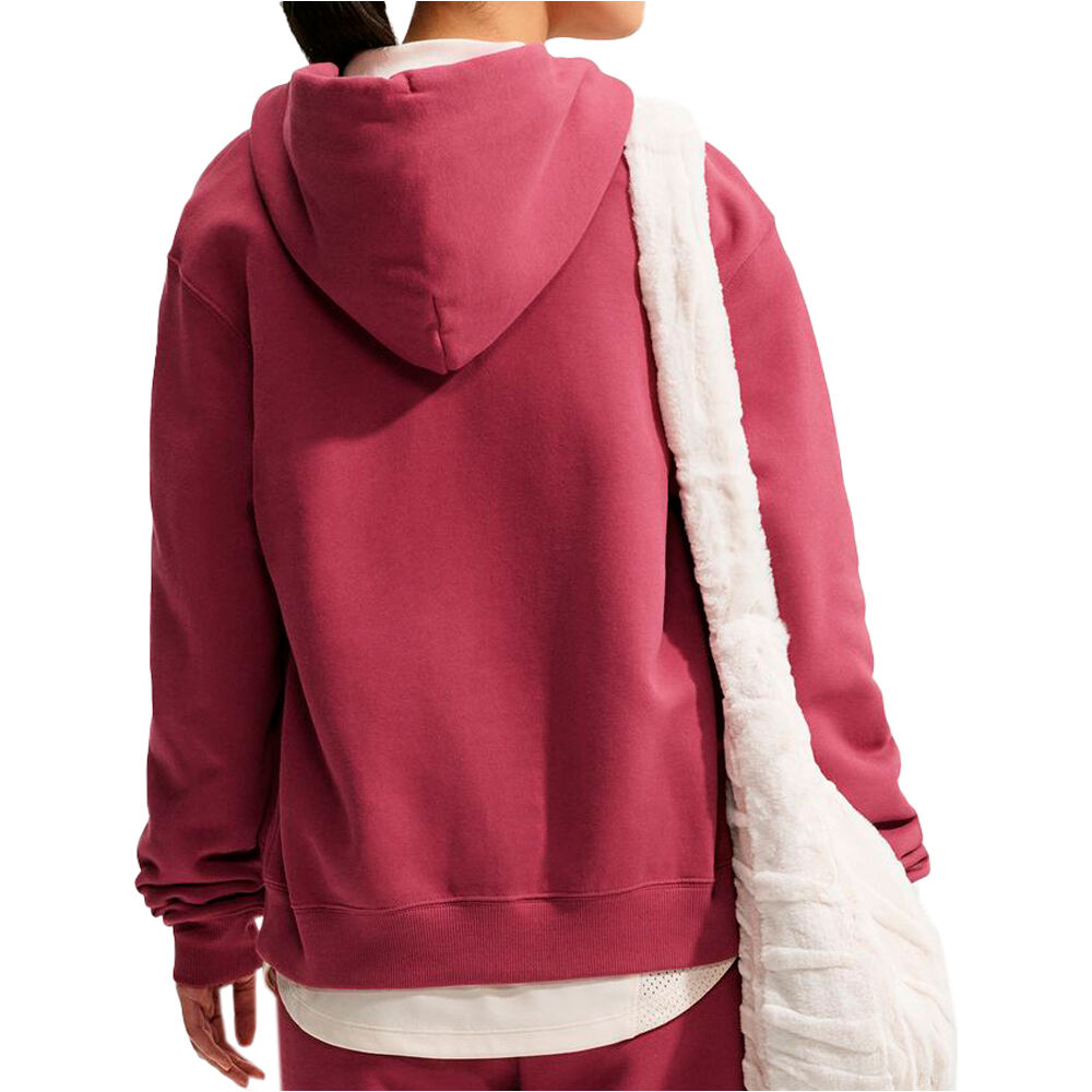 Nike sudadera mujer W NK STDO FLC MW STD FZ HDY vista trasera
