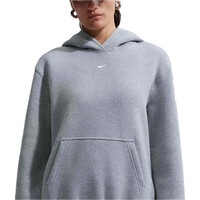 Nike sudadera mujer W NK STDO FLC MW STD PO HDY vista detalle