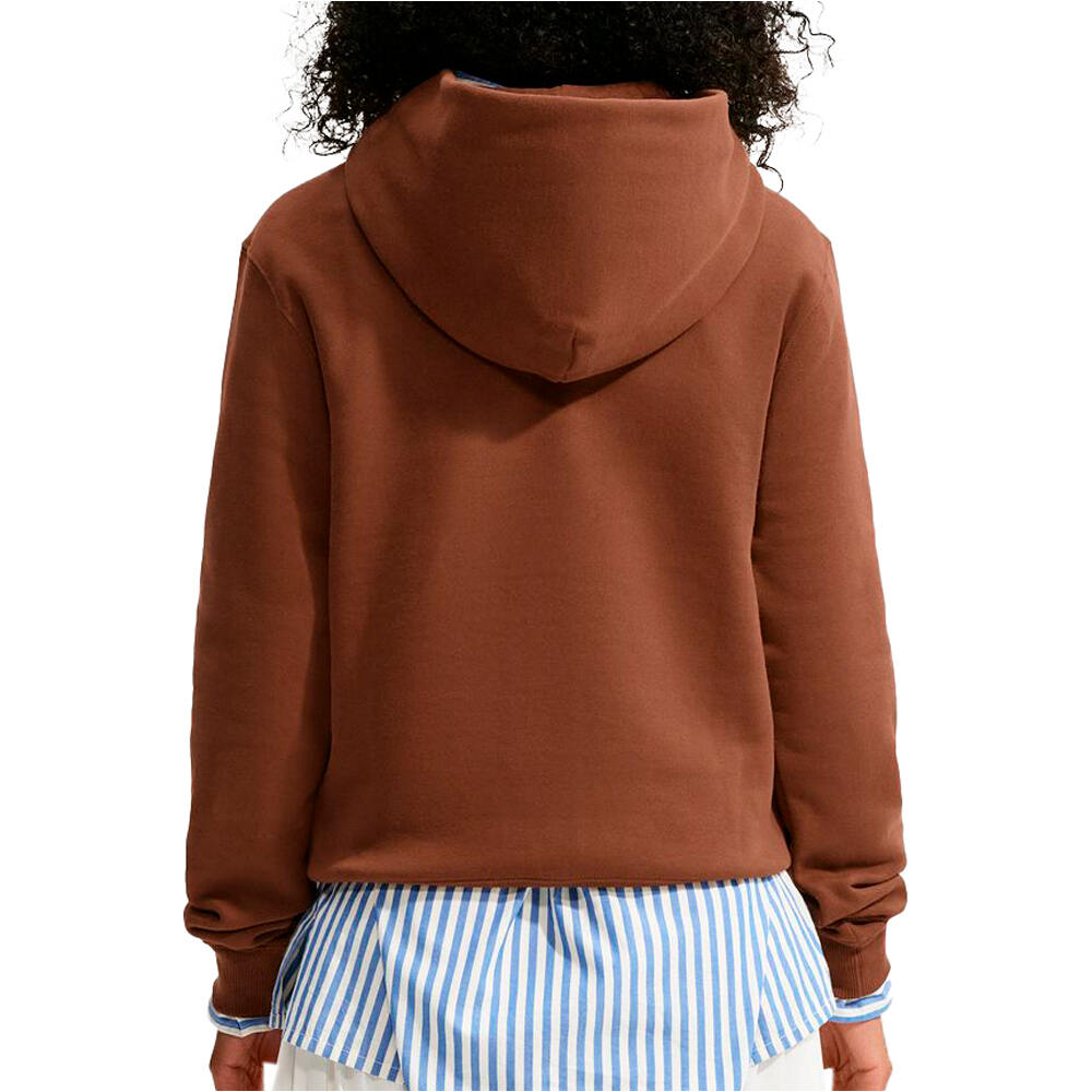 Nike sudadera mujer W NK STDO FLC MW STD PO HDY vista trasera