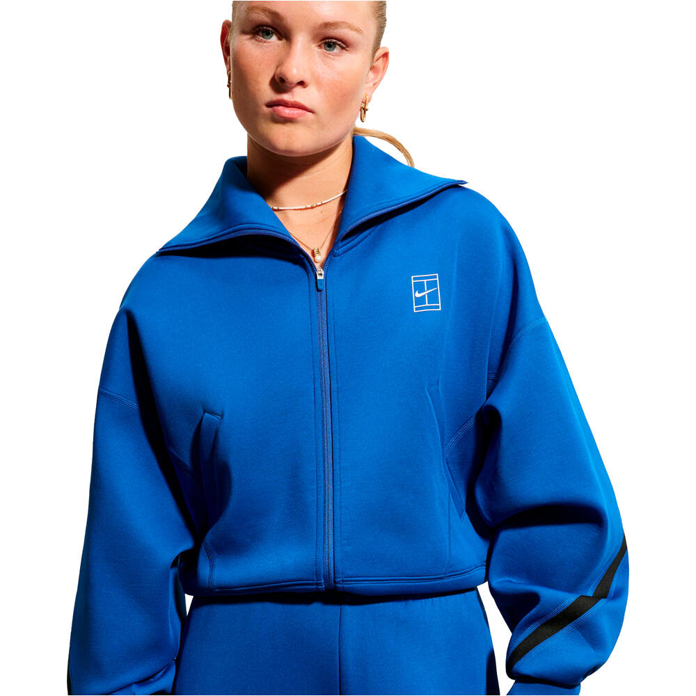 Nike sudadera mujer W NKCT DF ADVTG JKT FZ vista detalle